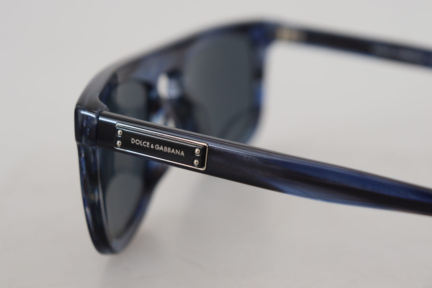 Dolce &amp; Gabbana Blue DG4288 Acetaat Zonnebril met Volledig Montuur