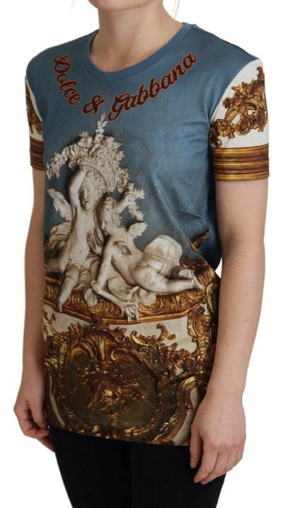Dolce &amp; Gabbana Haut imprimé ange multicolore avec logo DG