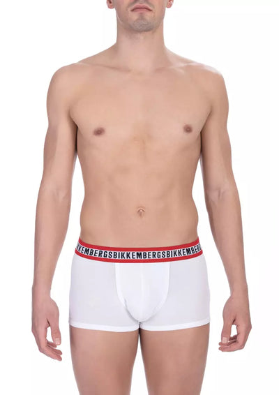 Bikkembergs Wit Katoenen Herenondergoed Twin Pack