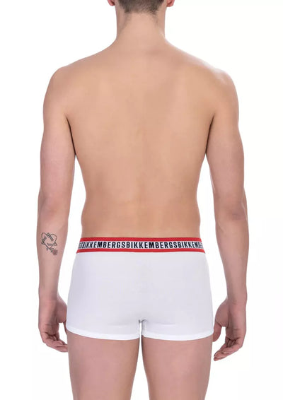 Bikkembergs Wit Katoenen Herenondergoed Twin Pack