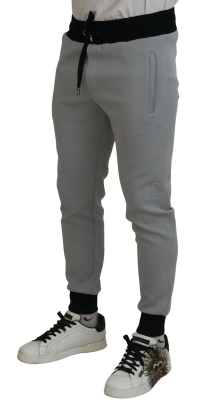 Dolce &amp; Gabbana Grijze Polyester Joggingbroek Joggingbroek