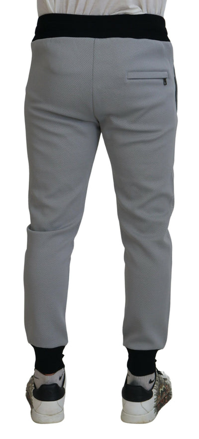 Dolce &amp; Gabbana Grijze Polyester Joggingbroek Joggingbroek