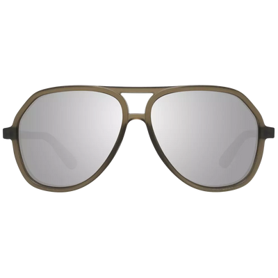Lunettes de soleil Guess marron pour homme