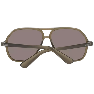 Lunettes de soleil Guess marron pour homme