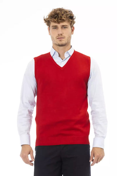Alpha Studio Rode Viscose Herenjas