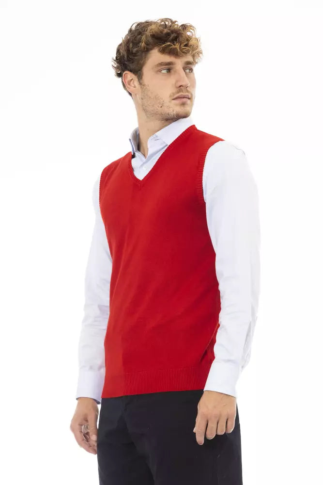 Alpha Studio Rode Viscose Herenjas