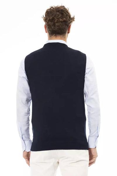 Alpha Studio Blauw Viscose Herenjack