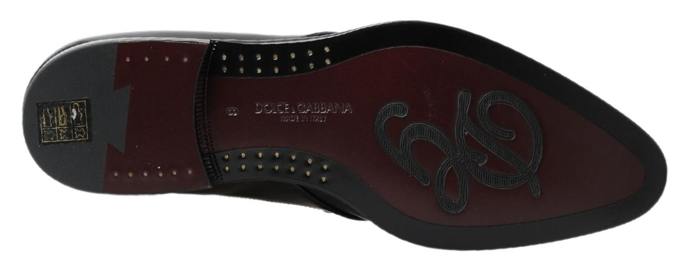 Dolce &amp; Gabbana Zwarte Derby Formele Schoenen