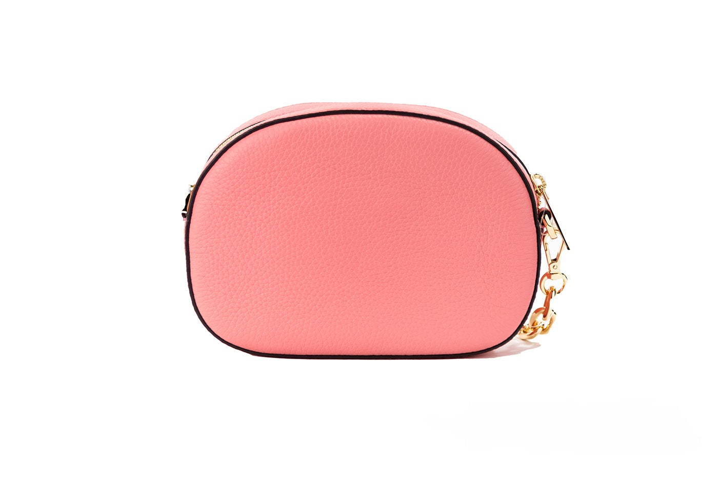 Michael Kors Jet Set Glam Tea Rose leren ovale crossbody handtas