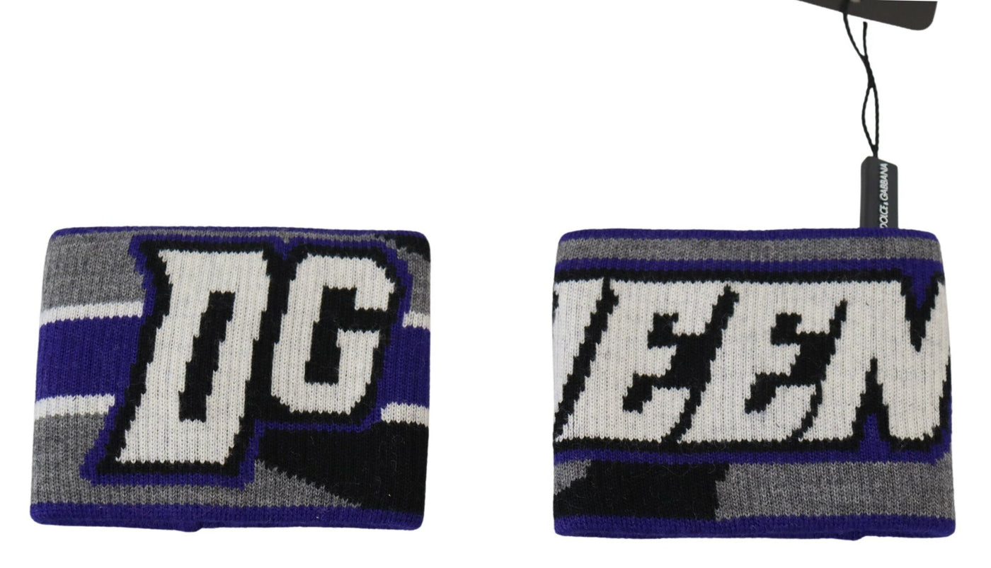 Ensemble deux pièces de bracelets Dolce &amp; Gabbana à logo violet