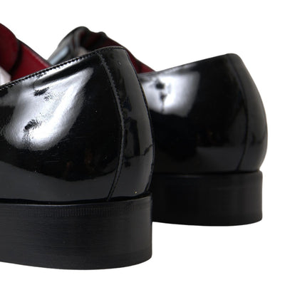 Dolce &amp; Gabbana Zwarte Lakleer Formele Schoenen