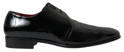 Dolce &amp; Gabbana Zwarte Lakleer Formele Schoenen