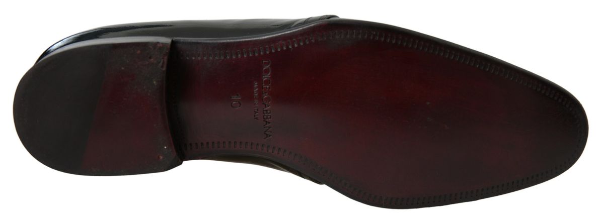 Dolce &amp; Gabbana Zwarte Lakleer Formele Schoenen