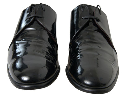 Dolce &amp; Gabbana Zwarte Lakleer Formele Schoenen