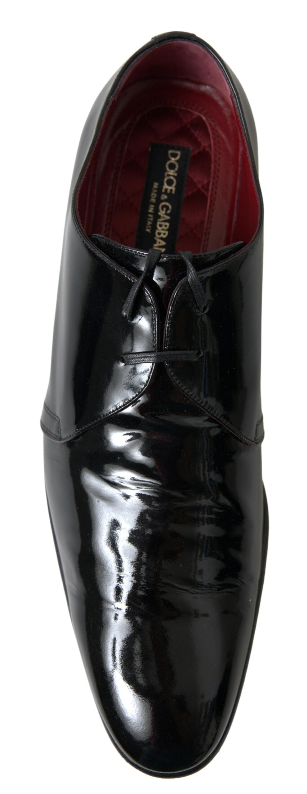 Dolce &amp; Gabbana Zwarte Lakleer Formele Schoenen