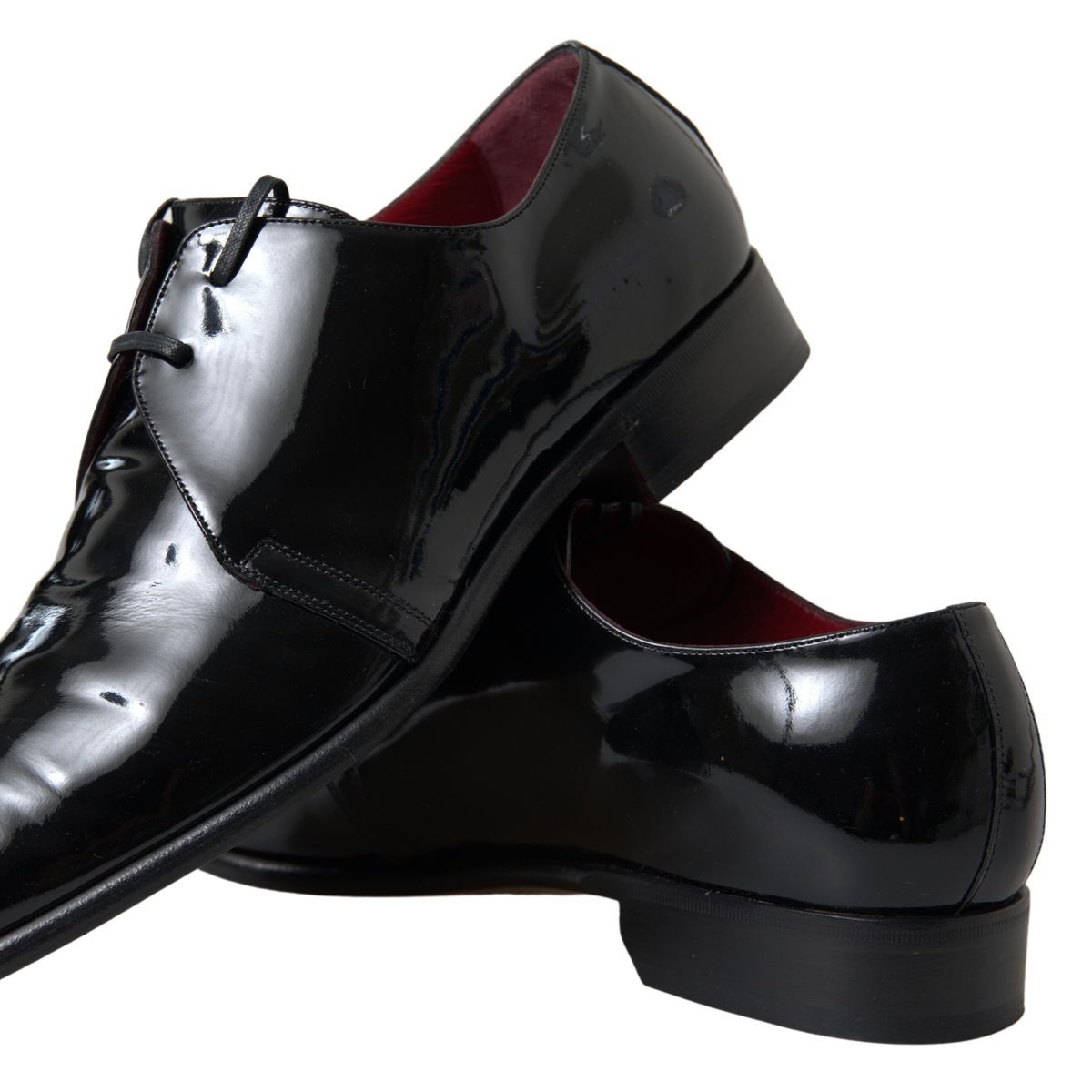 Dolce &amp; Gabbana Zwarte Lakleer Formele Schoenen