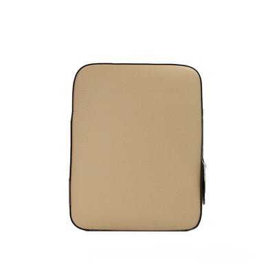 Michael Kors Cooper Medium Camel Crossgrain Leren Flight Crossbody Tas