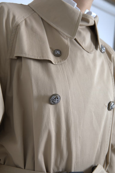 Dolce &amp; Gabbana Khaki Double Breasted Trenchcoat Jasje