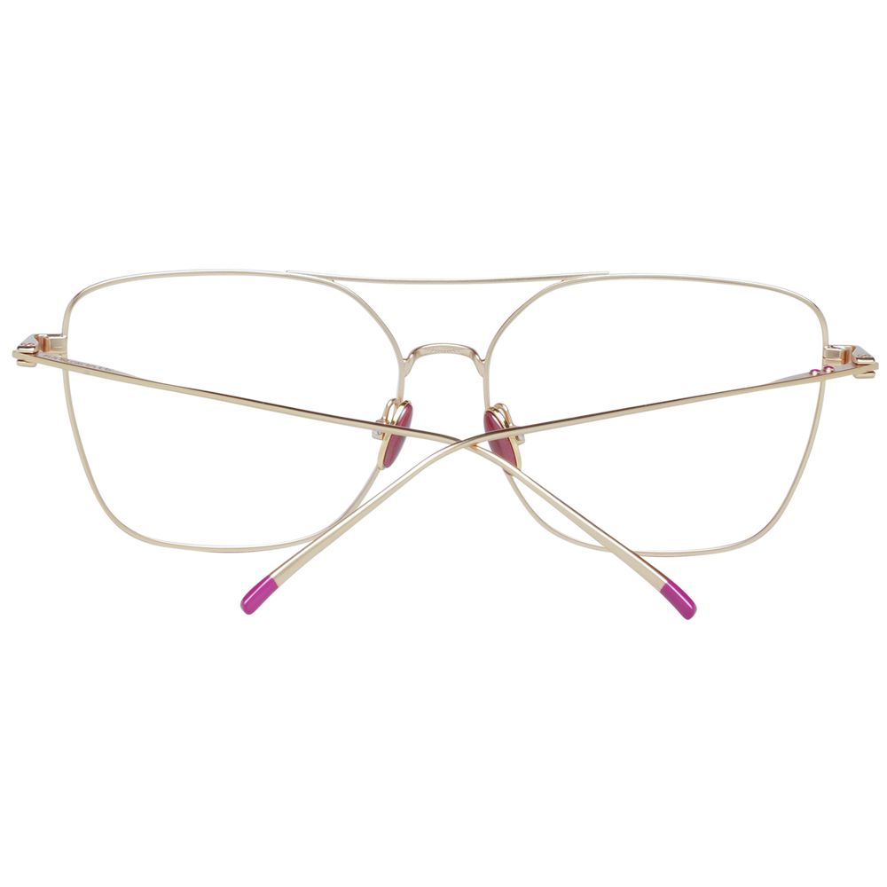 Monture de lunettes pour femme Scotch &amp; Soda, couleur or.