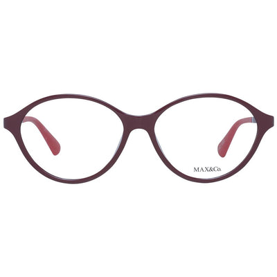 Max & Co Burgundy Women Glasses Frame