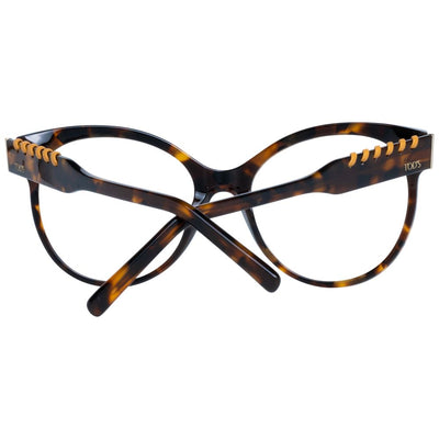 Montures optiques marron pour femmes Tod's