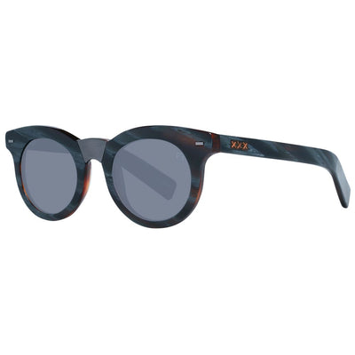 Lunettes de soleil marron pour homme Ermenegildo Zegna