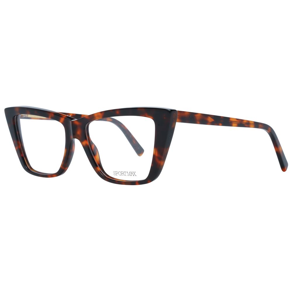 Monture de lunettes marron Sportmax pour femme