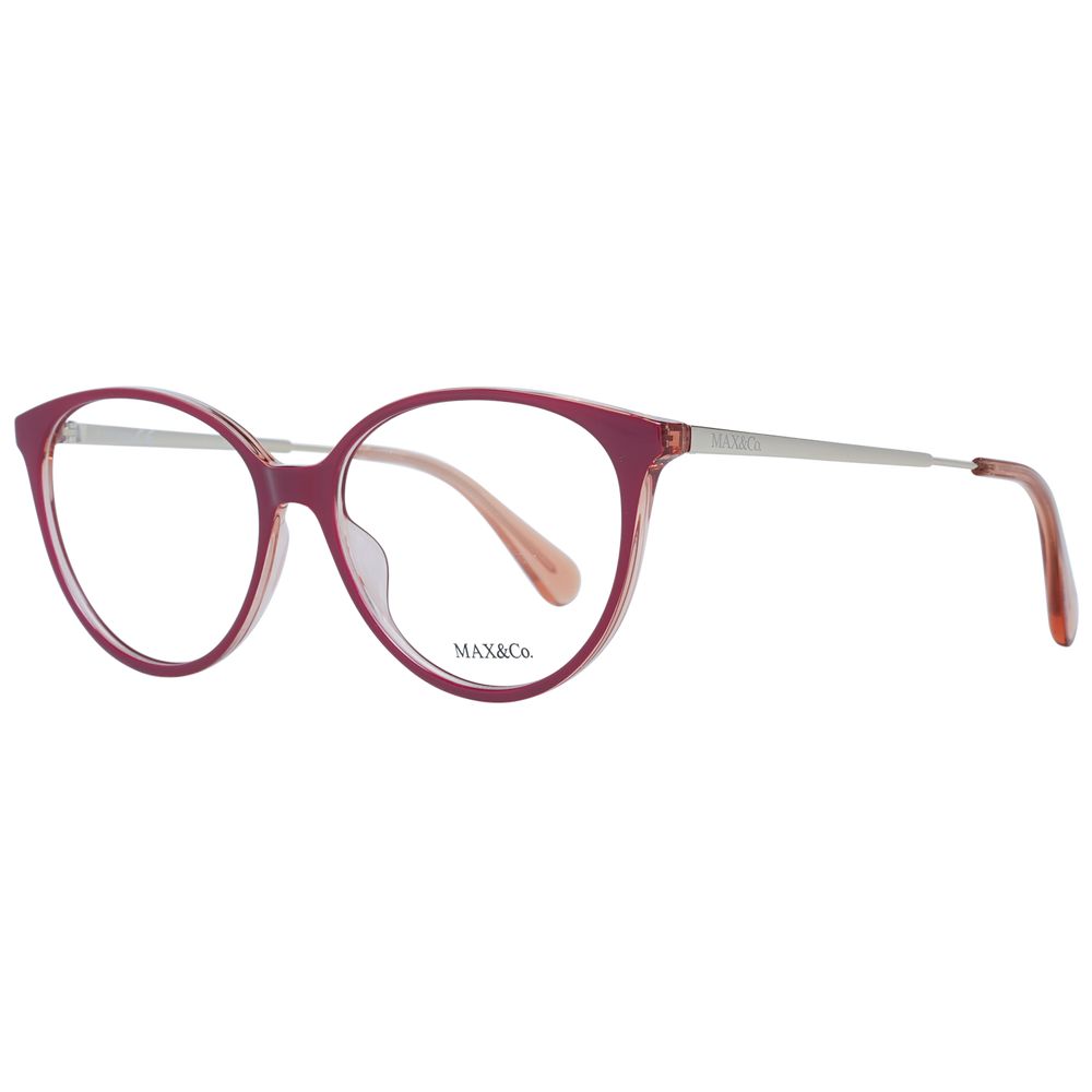 Monture de lunettes pour femme bordeaux Max &amp; Co