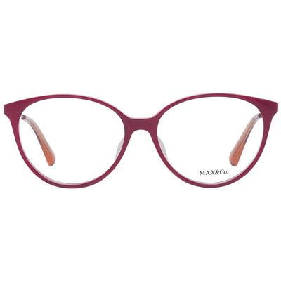 Monture de lunettes pour femme bordeaux Max &amp; Co
