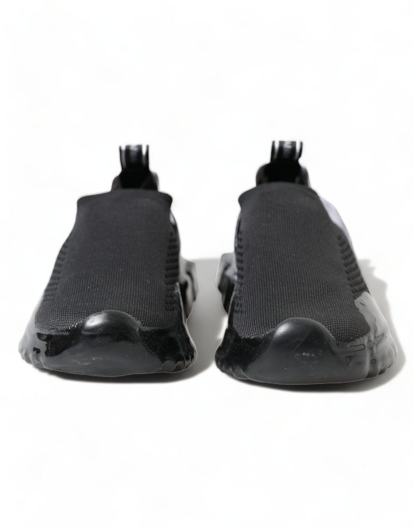Dolce &amp; Gabbana Zwarte Sorrento Slip On Lage Sneakers Schoenen