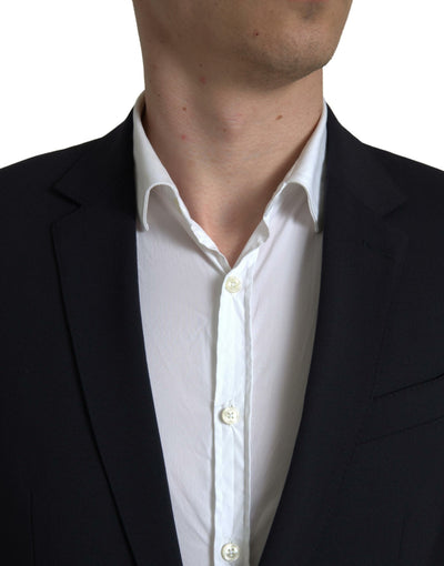 Costume 2 pièces bleu Dolce &amp; Gabbana à simple boutonnage MARTINI