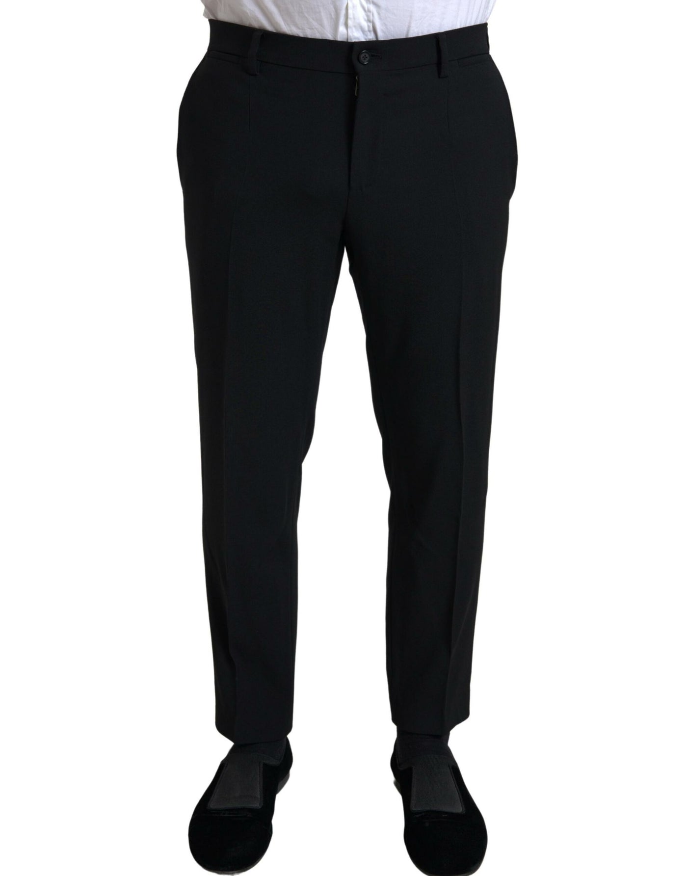 Costume croisé 2 pièces noir Dolce &amp; Gabbana SICILIA