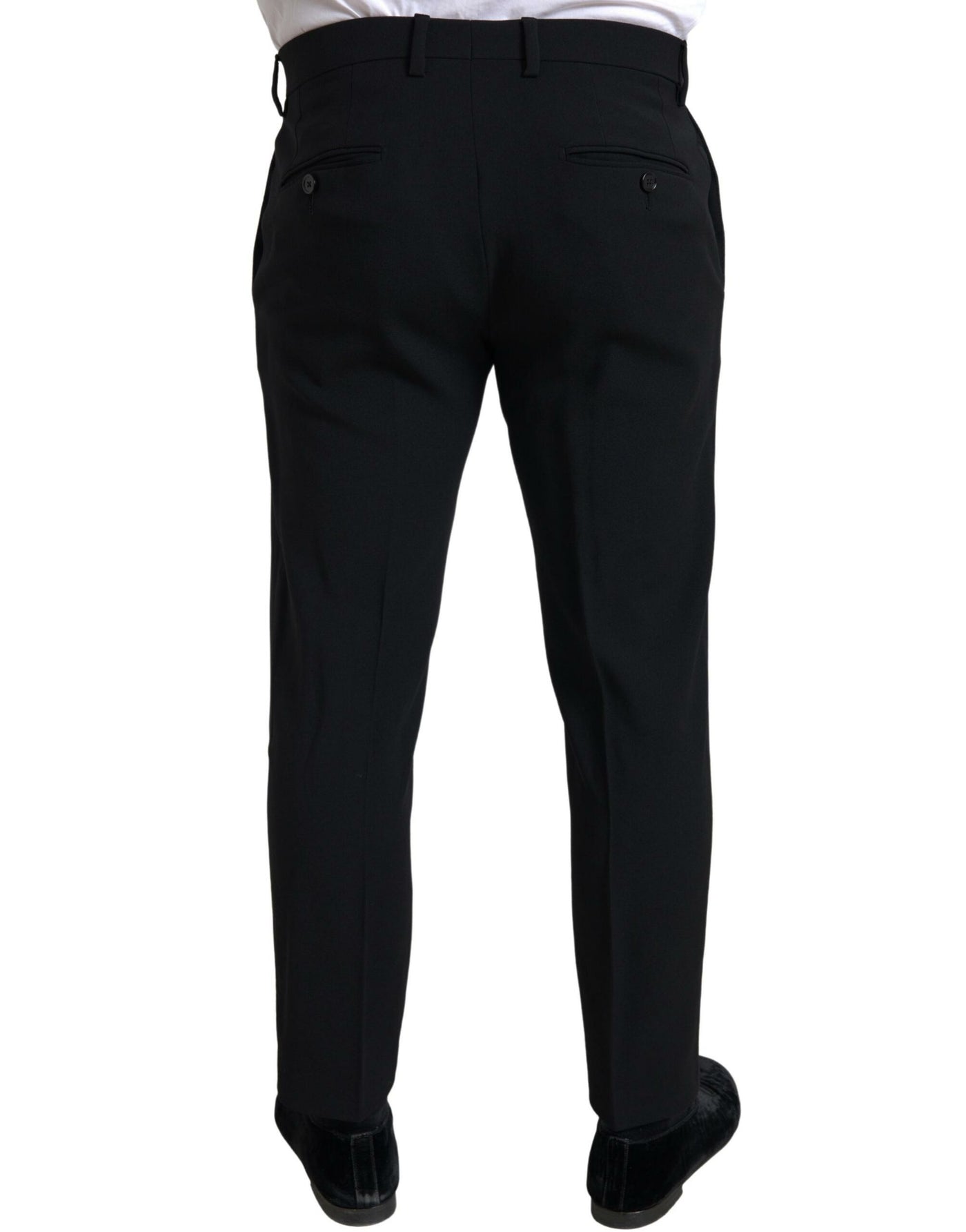 Costume croisé 2 pièces noir Dolce &amp; Gabbana SICILIA
