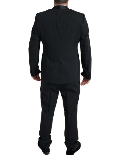 Costume 2 pièces noir à simple boutonnage MARTINI Dolce &amp; Gabbana
