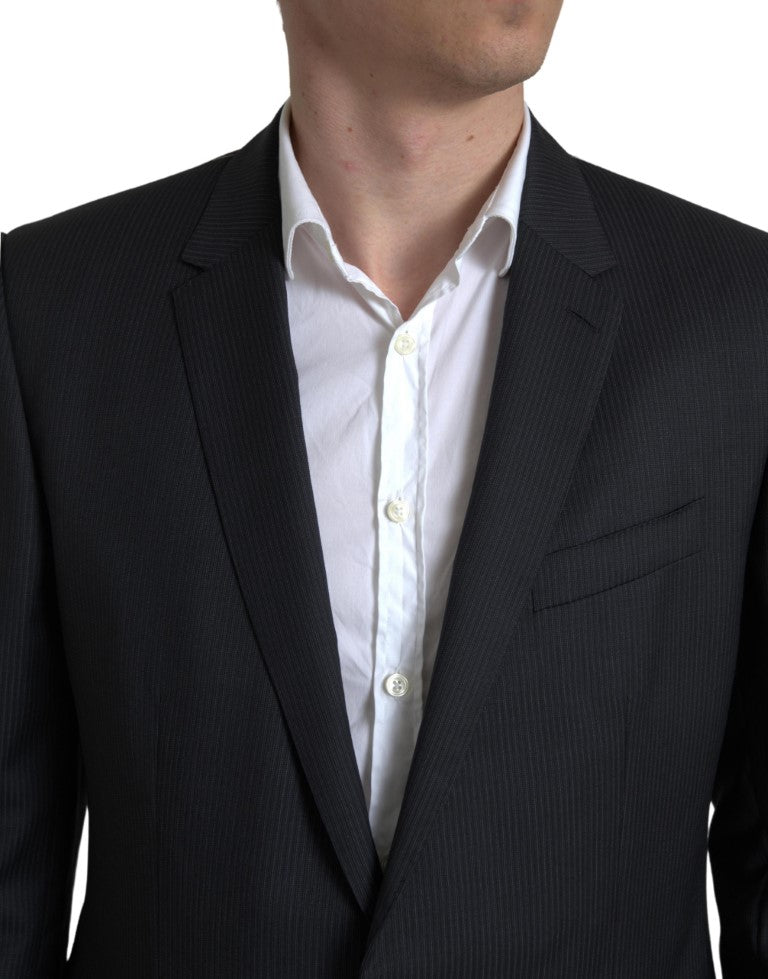 Costume 2 pièces noir à simple boutonnage MARTINI Dolce &amp; Gabbana