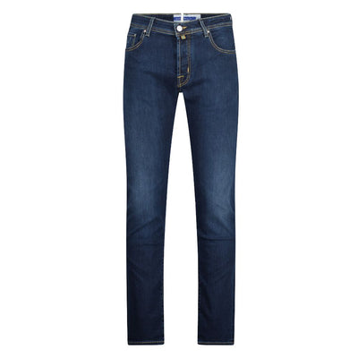 Jean slim élégant bleu foncé Jacob Cohen