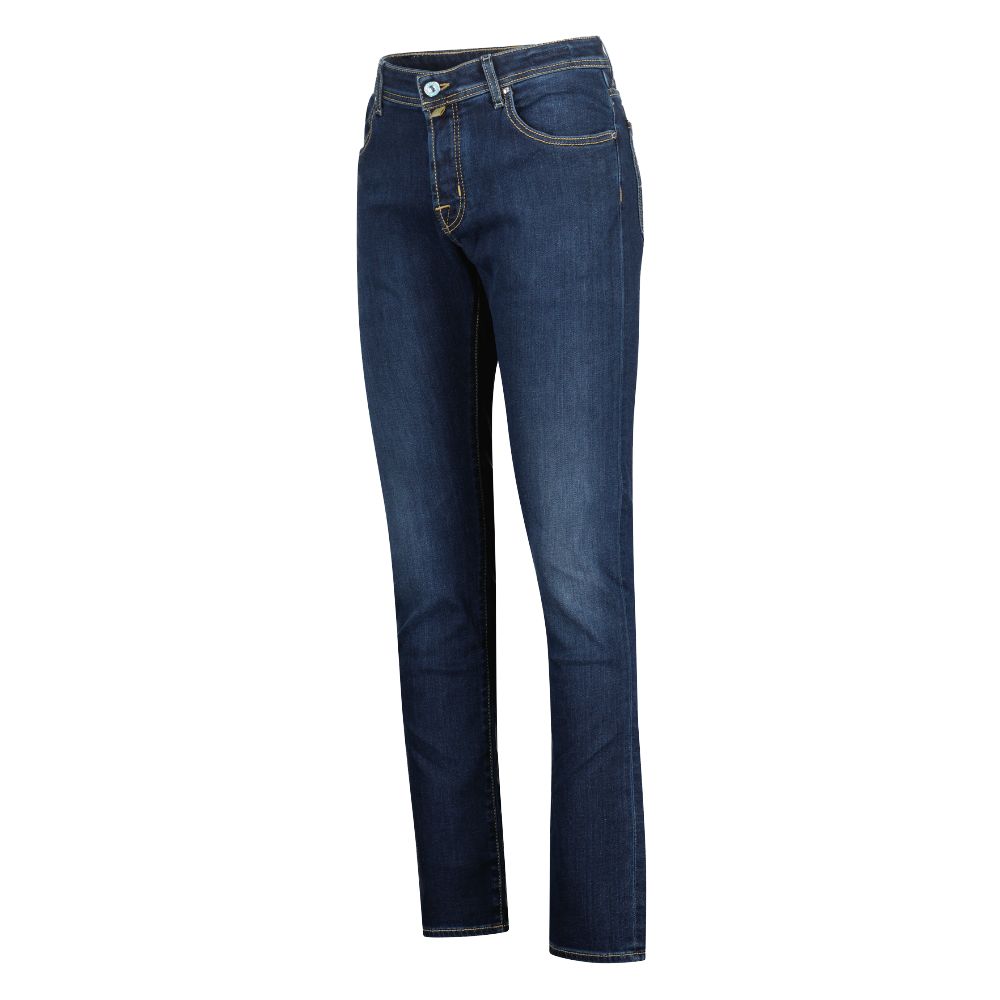 Jean slim élégant bleu foncé Jacob Cohen