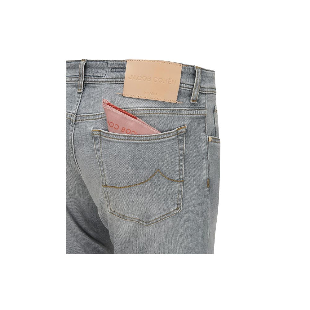 Jacob Cohen Sleek Slim Fit Denim Gris