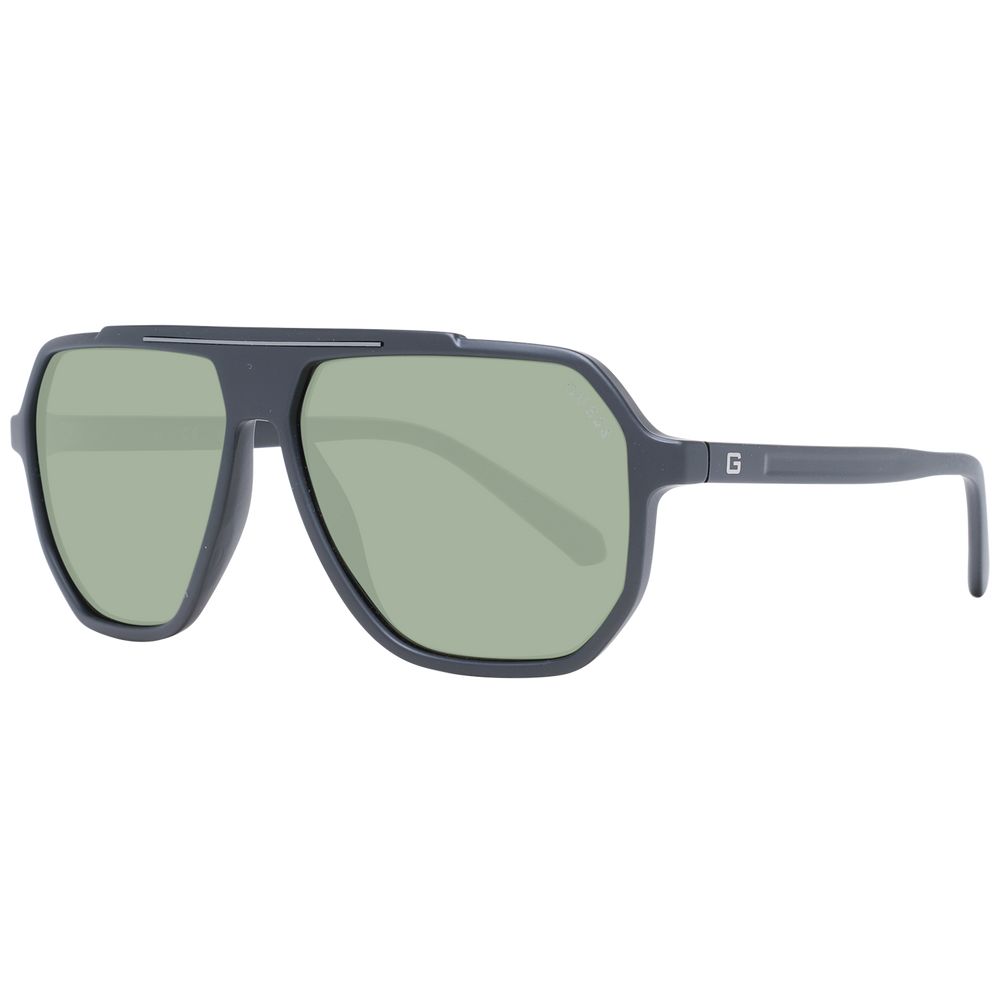 Lunettes de soleil Guess noires pour homme