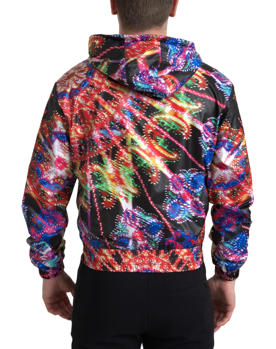 Dolce &amp; Gabbana Multicolor Hooded Sweatshirt Trui
