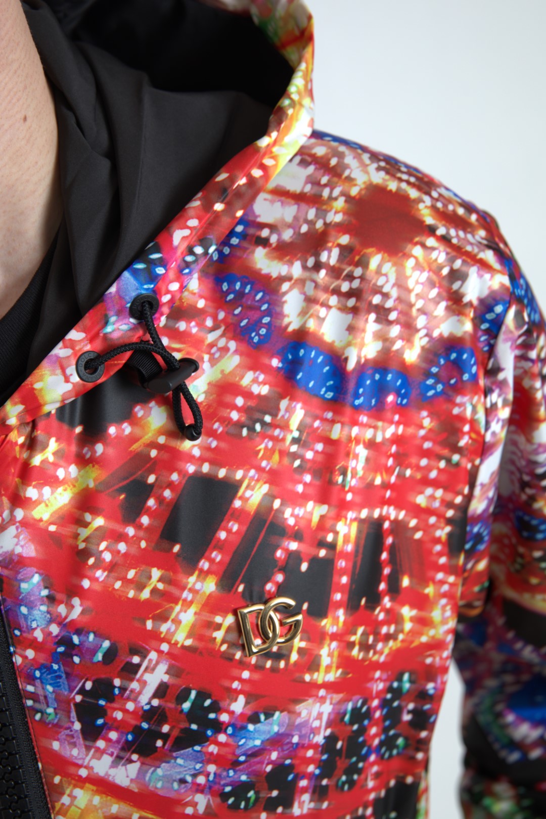 Dolce &amp; Gabbana Multicolor Hooded Sweatshirt Trui