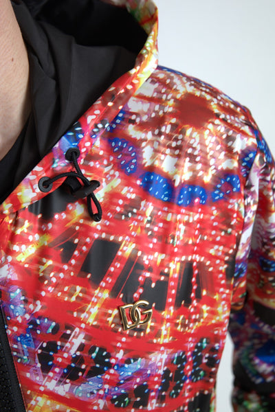 Dolce &amp; Gabbana Multicolor Hooded Sweatshirt Trui