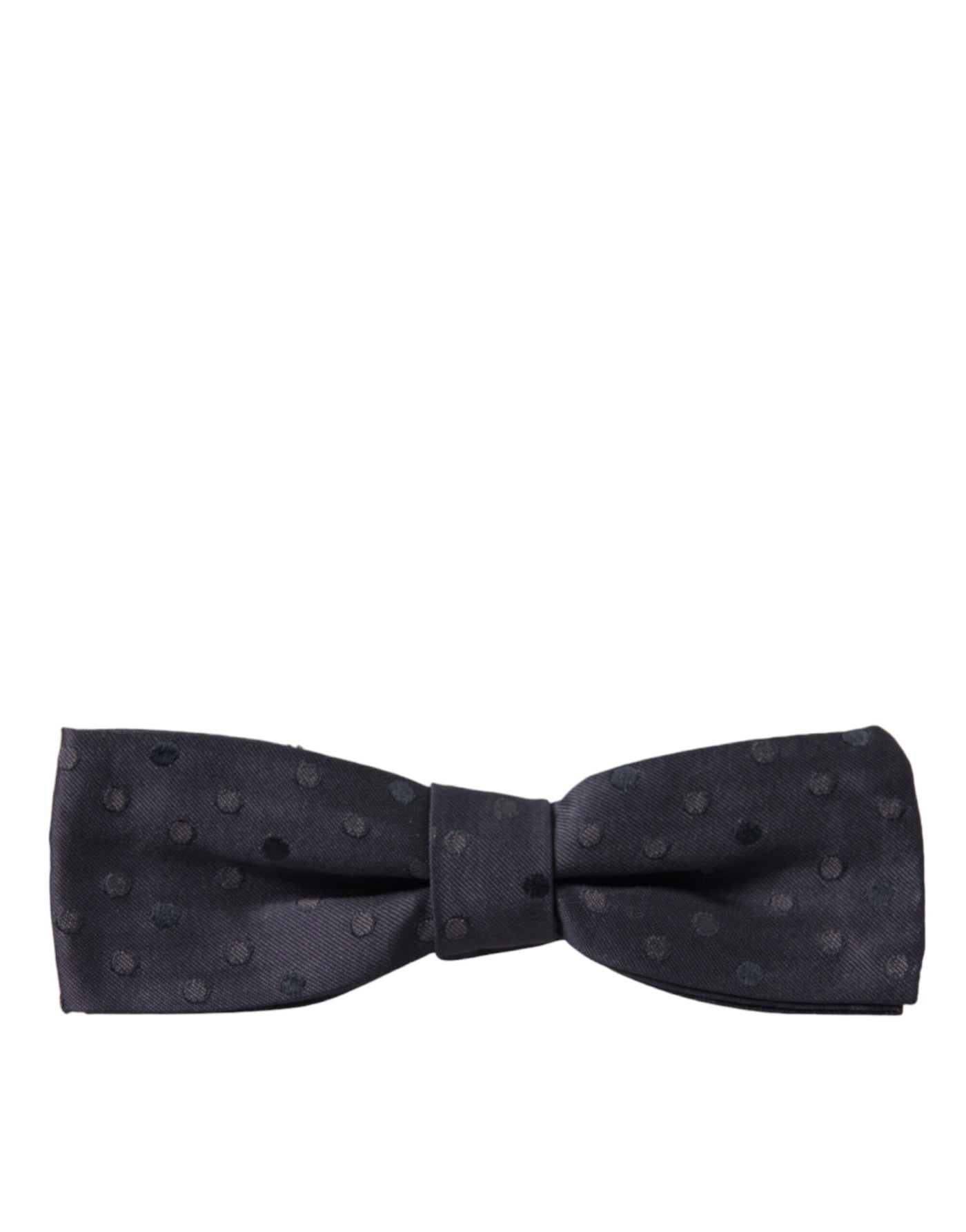 Dolce &amp; Gabbana Blauwe Zijden Vlinderdas met Verstelbare Hals en Polka Dot voor Heren