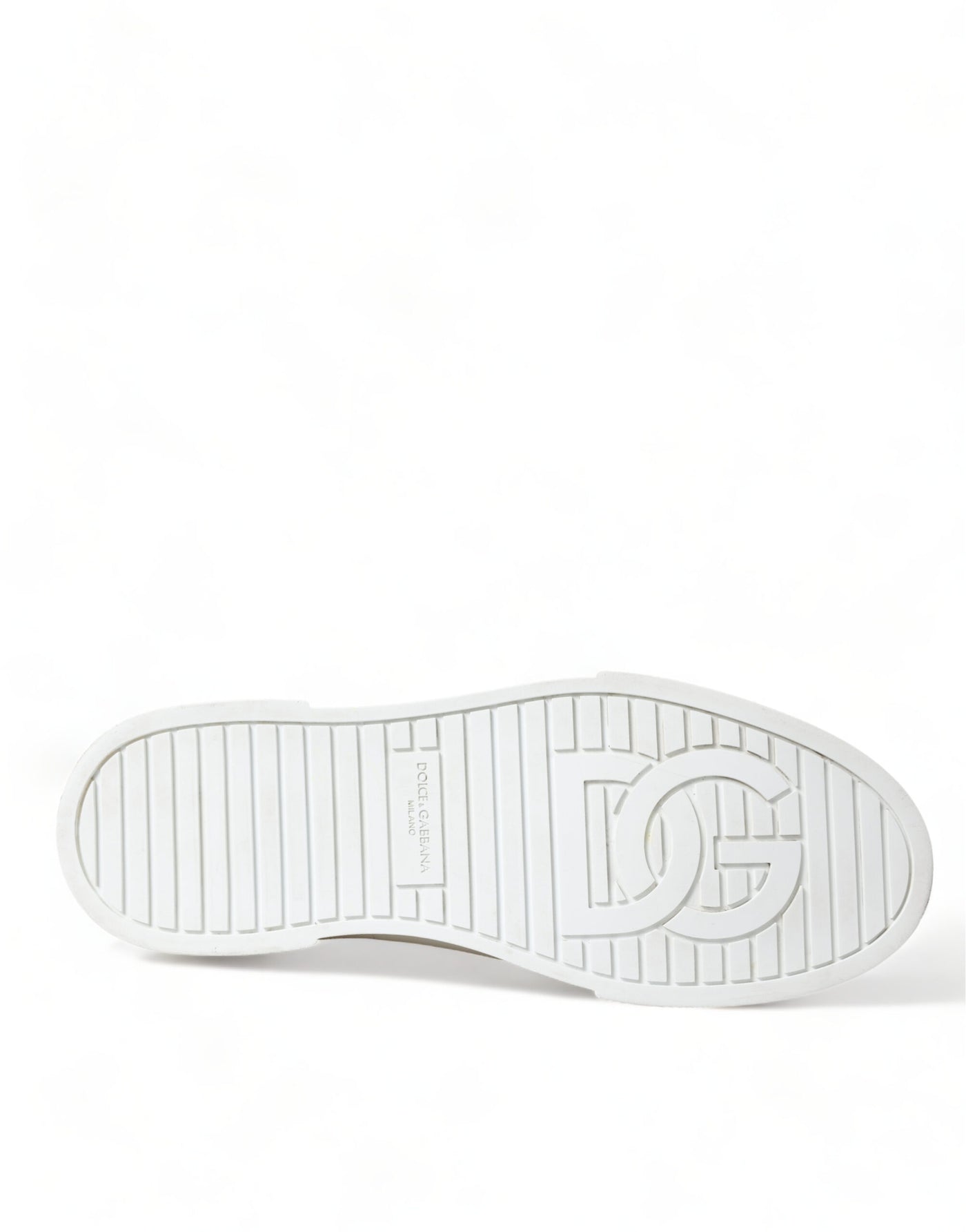 Baskets en toile léopard marron Dolce &amp; Gabbana