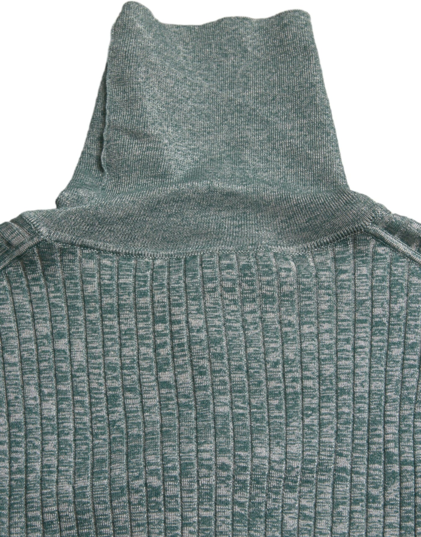 Dolce &amp; Gabbana Groene Polyester Turtleneck Trui