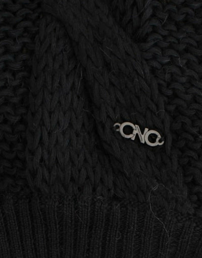 Costume National Cardigan tricoté noir sans manches