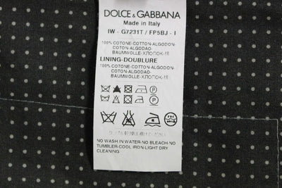 Dolce &amp; Gabbana grijs stippenjurkvestgilet Weste