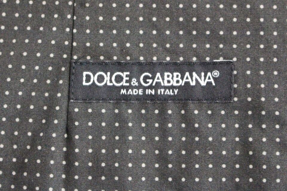 Dolce &amp; Gabbana grijs stippenjurkvestgilet Weste