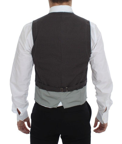 Dolce &amp; Gabbana grijs stippenjurkvestgilet Weste