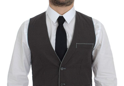 Dolce &amp; Gabbana grijs stippenjurkvestgilet Weste